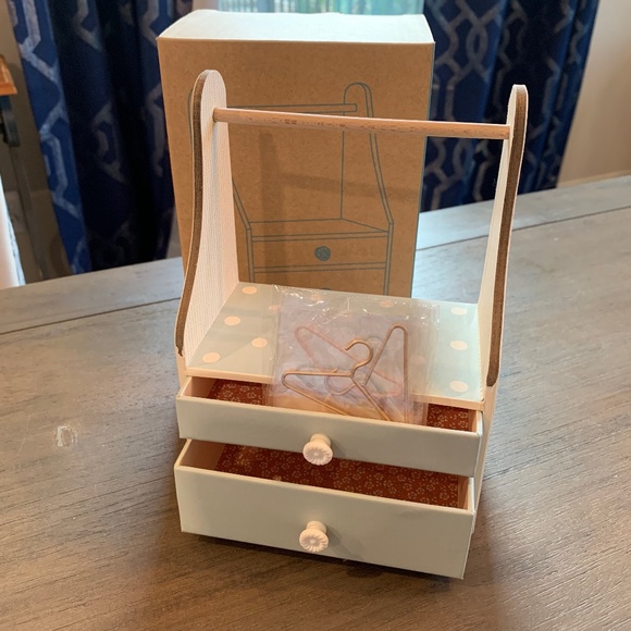 Maileg Toys New Maileg Micro Wardrobe Dresser W Hangers Mint Poshmark